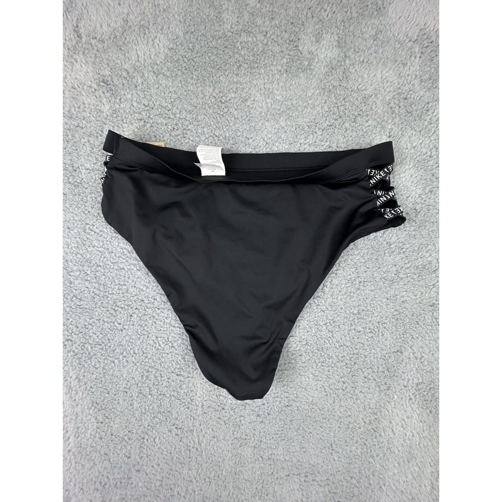 Nike Sneakerkini High Waist Cheeky Bikini Bottom NESSC256-001 Womens Size Large - Picture 4 of 6